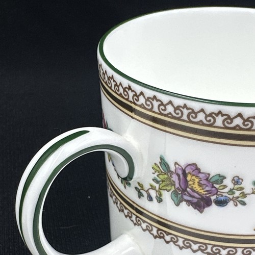Wedgwood Columbia White (Center Medallion) Can Shape Demitasse Cup and Saucer - Picture 16 of 22