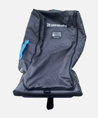 UppaBaby Stroller Travelsafe Travel Bag Black Two Wheels Zip Handle