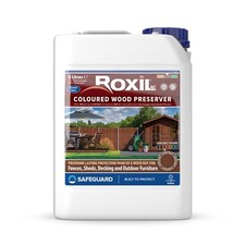Roxil Wood Stain Preserver - 5 Year Protection for Outdoor Decking,Fence,Shed