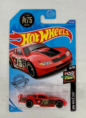 2020 Hot Wheels Mattel 75th Anniversary Circle Tracker 6/10 HW RACE DAY 101/250
