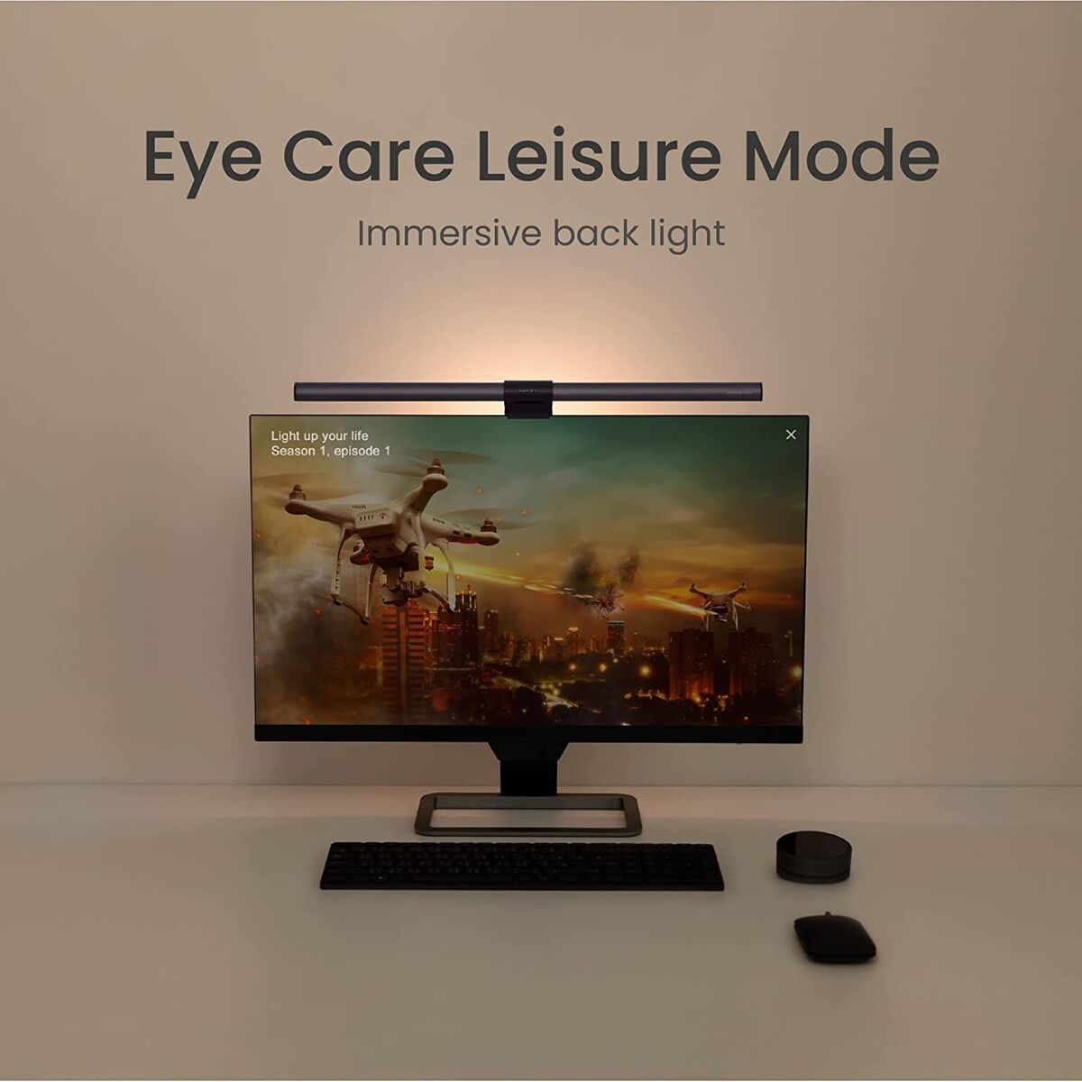 BenQ ScreenBar Halo LED Monitor Light with Smart Wireless BenQ ScreenBar Halo LED Monitor Light with Smart Wireless