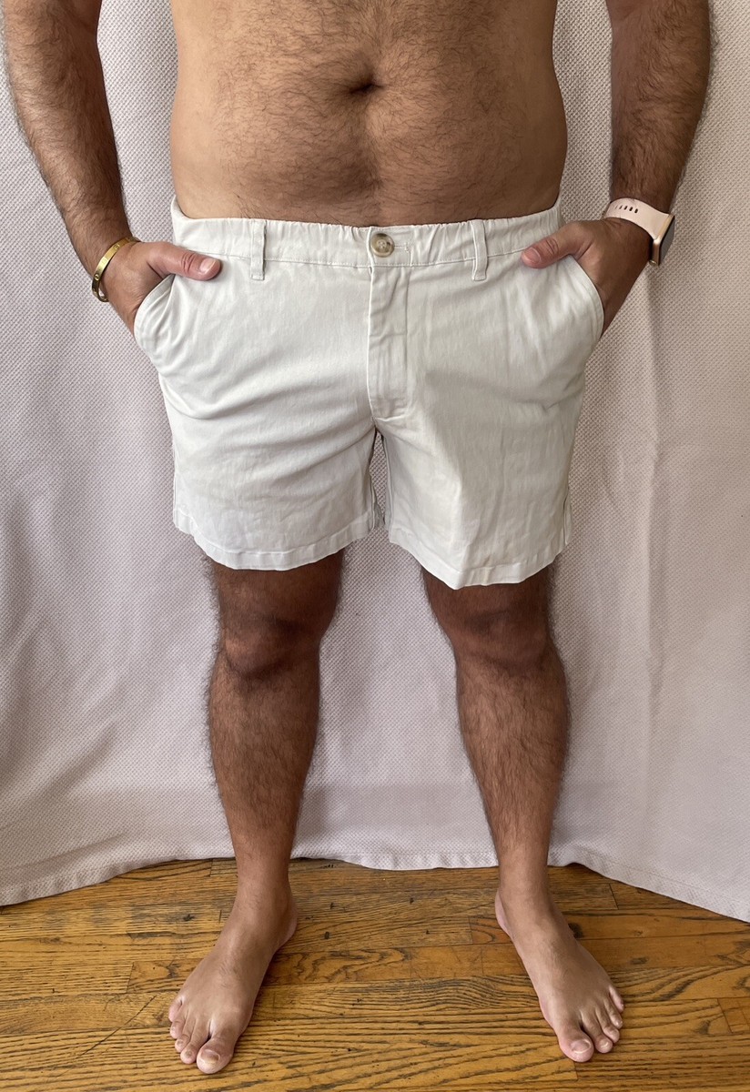 Mens Khaki Shorts Men's Retro Short Shorts 4-Way Stretch