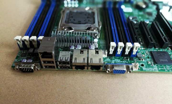 Supermicro X9DRH-7F Dual XEON Socket LGA2011 C602 Server Motherboard - Image 2 of 3