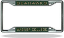 Wagner College SEAHAWKS License Plate Frame
