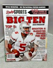 Lindys Big Ten College Football 2013 Magazine Braxton Miller Ohio State