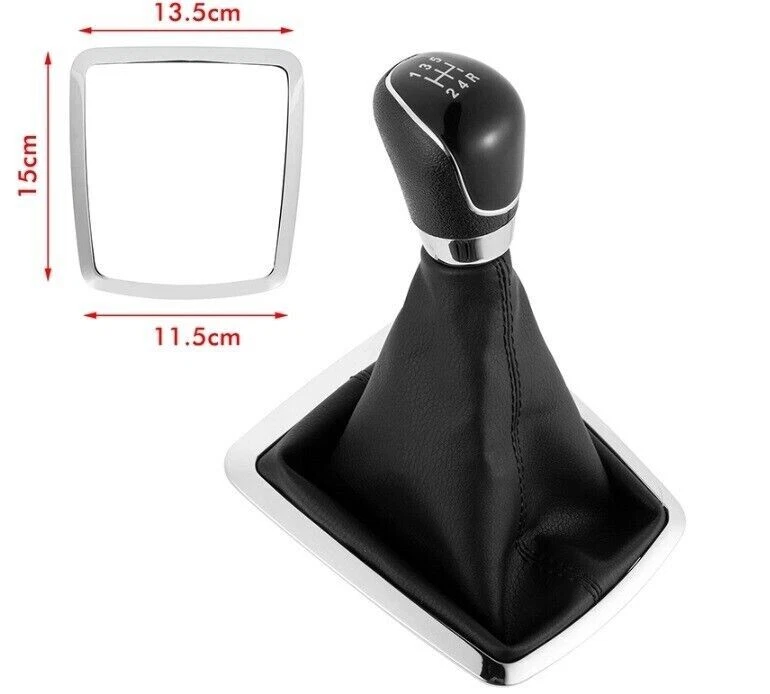 Pommeau Levier de Vitesse et Soufflet Pour Ford Focus II 05-08 Ford C-Max 10-12 - Imagen 4 de 4