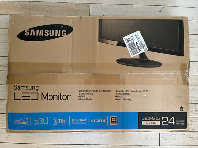 Samsung  SD300 Series Widescreen LED Monitor 24  NEW Sealed Box!