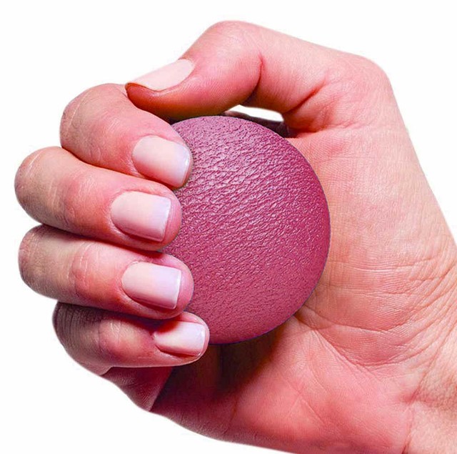 Stress Relief Squeeze Balls Exercise Finger Hand Grip Physical Therapy