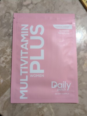 Daily Patches Multivitamin Plus Women 30 Day Supply Vitamin Patch, Dermal NEW