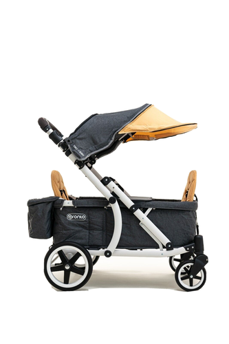 Pronto Stroller One Version 2 Ginger Yellow strollerwagon Premium double luxury