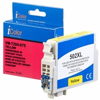 Icolor Tintenpatrone FüR Epson-Drucker (Ersetzt C13T02W44010), Yellow (Gelb)