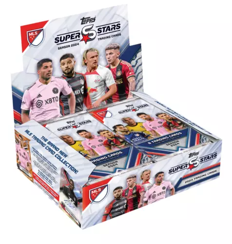 2024 TOPPS MLS SUPERSTARS HOBBY BOX BRAND NEW SEALED MAJOR LEAGUE SOCCER STARS