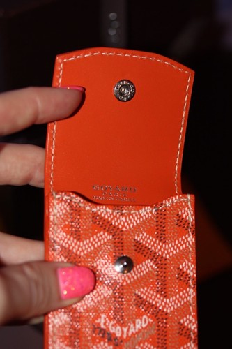 GOYARD PORTE CLES Llavero Porta Cartera Cinturón Accesorio Bolsa SÉSAMO ¡Goyardina! - Imagen 7 de 9
