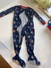 Disney Carters Size 18 Months Mickey And Goofy Pajamas