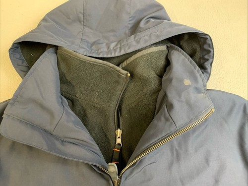 Weatherproof Jacket Men’s Size Large Soft Shell Navy Blue Fleece Lined WPL 11590 - Picture 6 of 20