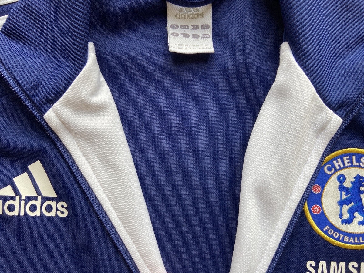 CHELSEA 2011 2012 ANTHEM FOOTBALL SOCCER TRACK JACKET ADIDAS CHELSEA 2011 2012 ANTHEM FOOTBALL SOCCER TRACK JACKET ADIDAS