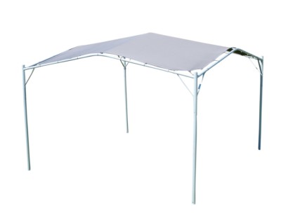 Eleganter Gartenpavillon Pavillon Sonnensegel 3,5x3,5m Meter, Dach UV50+  IBIZA | eBay.de