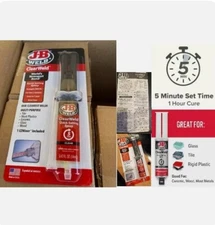 J-B Weld Clear Weld Syringe 14Ml Hardware Epoxy Adhesive