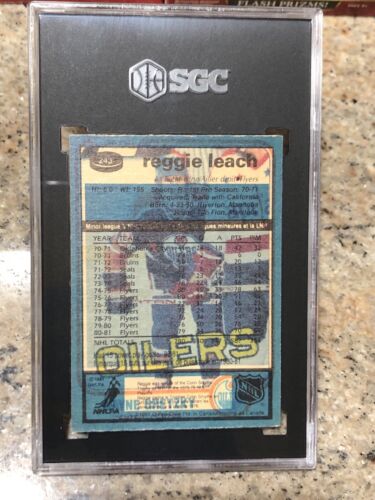 1981 O-Pee-Chee NHL ERROR Hockey Card 1/1 Wayne Gretzky #106 SGC Authentic RARE - Bild 15 von 17