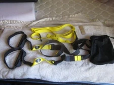 Home Gym Suspension Resistance Strength Training Fitness Straps Workout Trainer