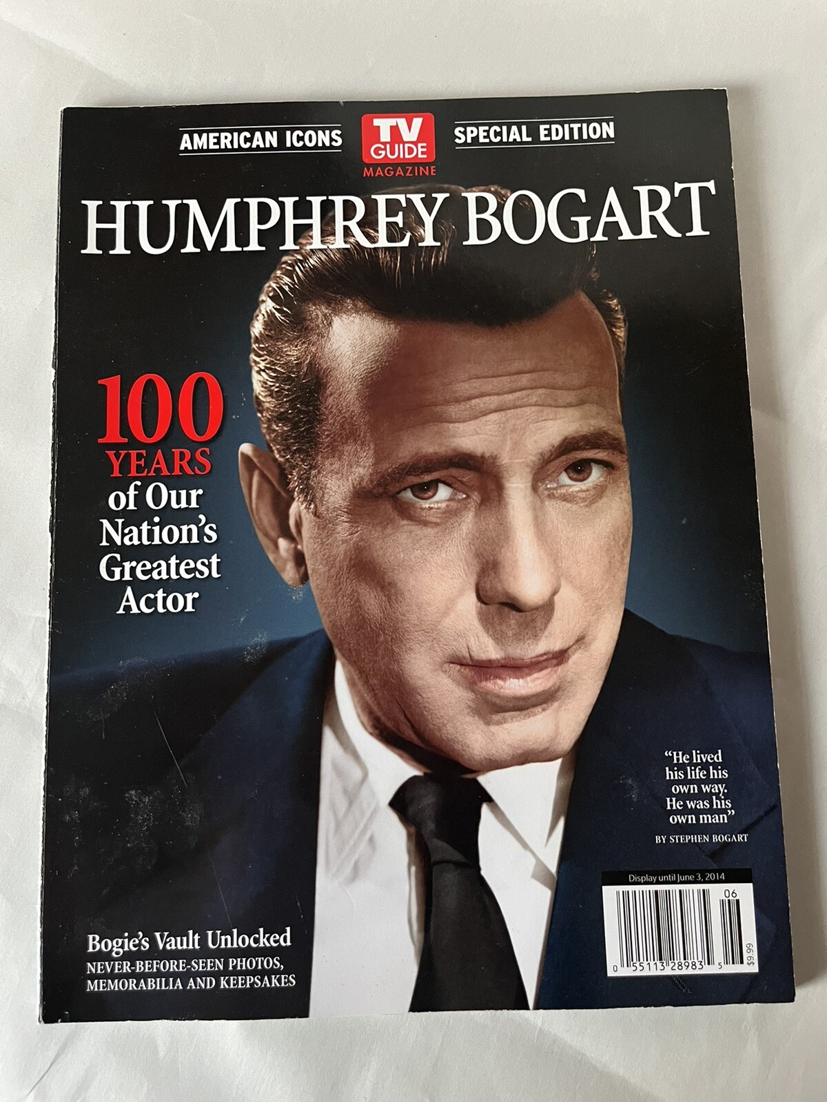 Magazine: Humphrey Bogart: TV Guide: American Icons Special Edition