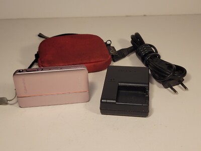 Sony Cyber-shot DSC-TX66 Rose - Appareil Photo Ultra-compact 18,2 Mpx, Optique Impeccable