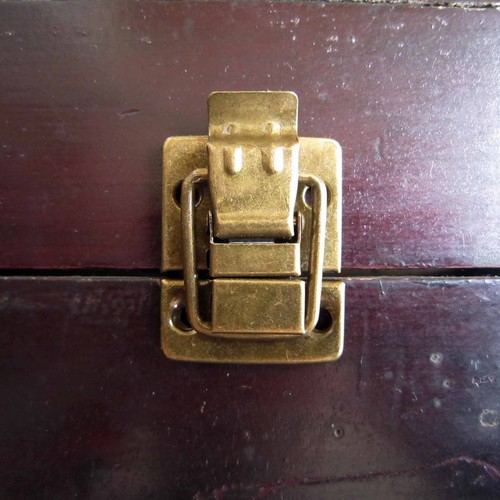 Jewelry Chest Gift Box Suitcase Case Buckles Lockable Toggle Hasp Latch Catch - Picture 5 of 11