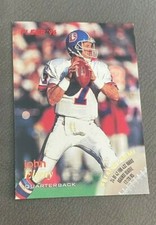 1996 Fleer #40 John Elway - Greatest Game - Denver Broncos - NFL HOF