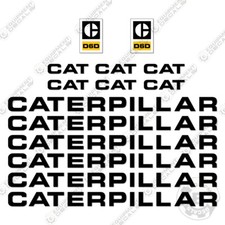 Fits Caterpillar D6D Dozer Decal Kit Equipment Decals 1970's
