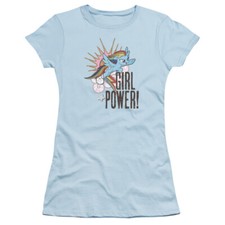 My Little Pony Juniors T-Shirt Girl Power Light Blue Tee