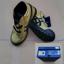 Men 8.0US Asics Safety Shoes Winjob Cp302 Rich Gold Black