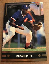 1991 Mo Vaughn Leaf Gold Rookies #BC 7  BOSTON RED SOX RC