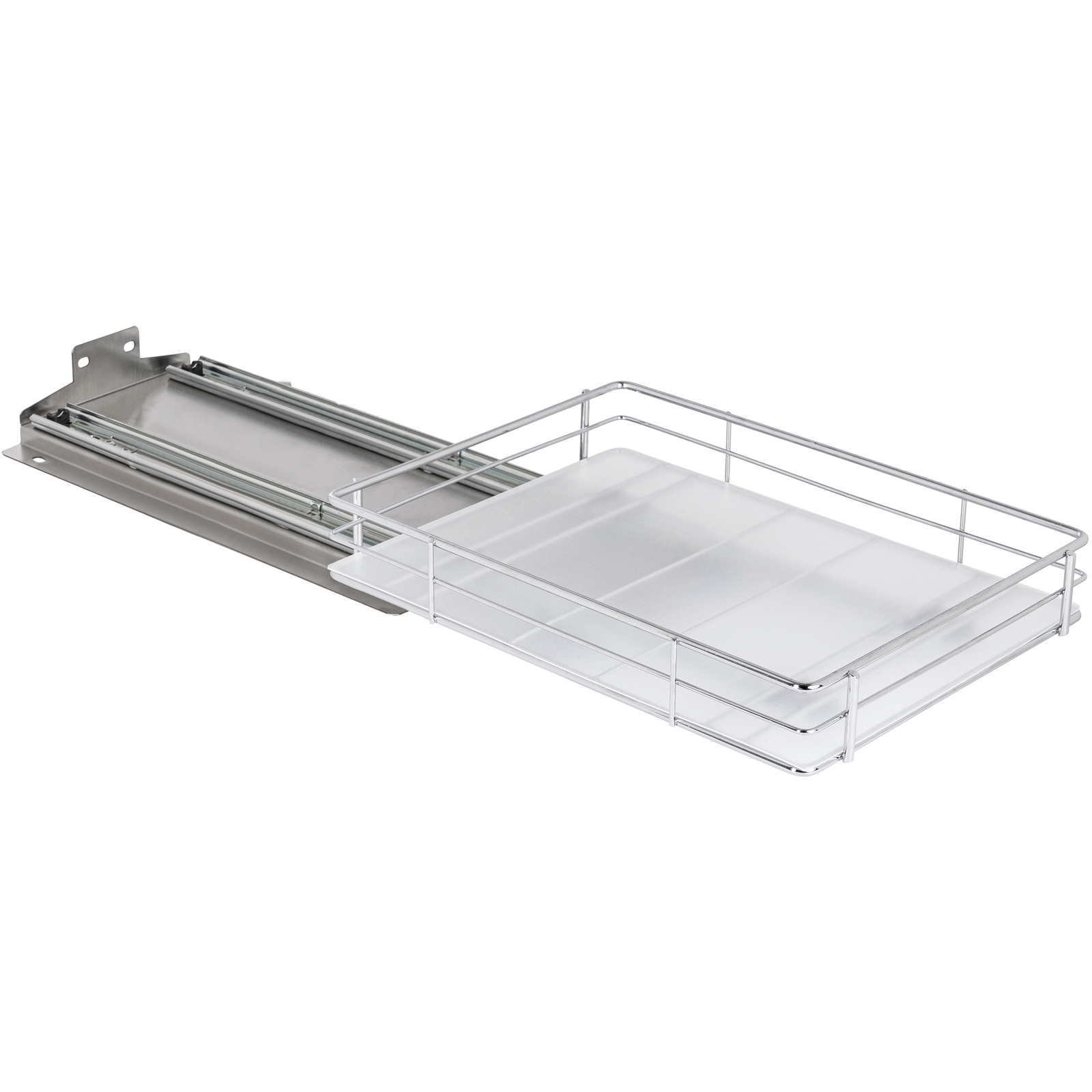 ONVAYA® Gewürzregal ausziehbar | Korb groß | Gewürzständer aus Edelstahl | Neu