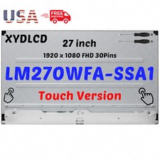 27in for HP 27-DP0160 27-DP0170Z All-in-One LCD Touch Screen Display Replacement