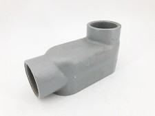 New Killark LB67 2 Iron Conduit Outlet Body T...