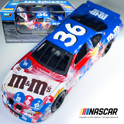 PREMIUM CAR! NASCAR 2000 1:64 M&M's 36 PONTIAC GRAND PRIX KEN SCHRADER