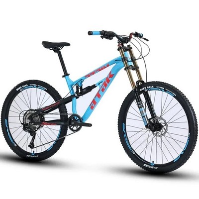 Downhill Mountain Bike 26 Inch Dual Suspension Alloy Mountain Bike