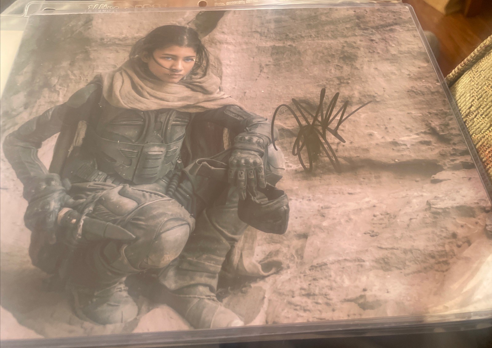 Zendaya signed autographed 8x10 photo euphoria season 3 and dune coa