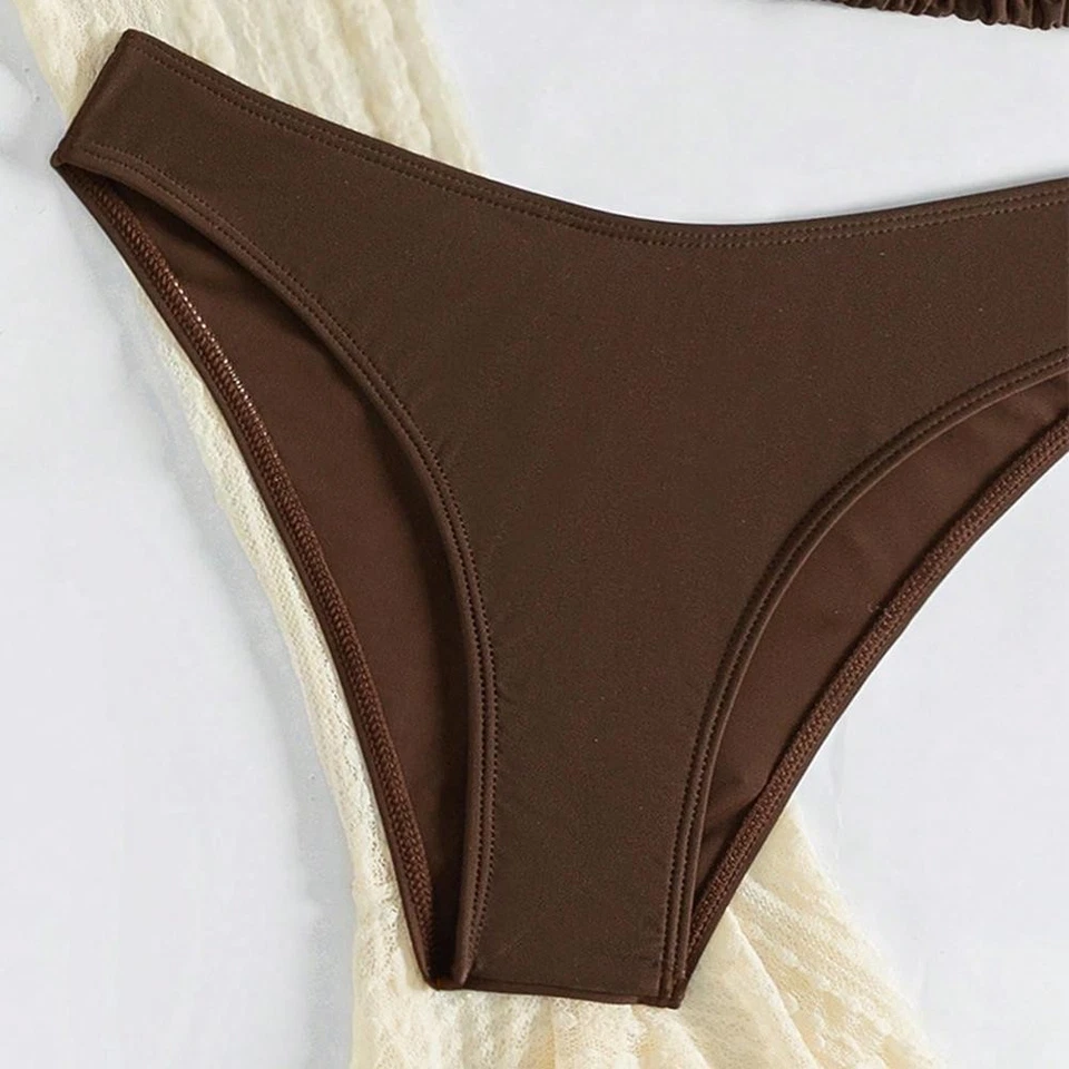 Zum Schwimmen Strand Bikini Badeanzug Strand Urlaub Outfit Brandneu Design - Bild 3 von 4