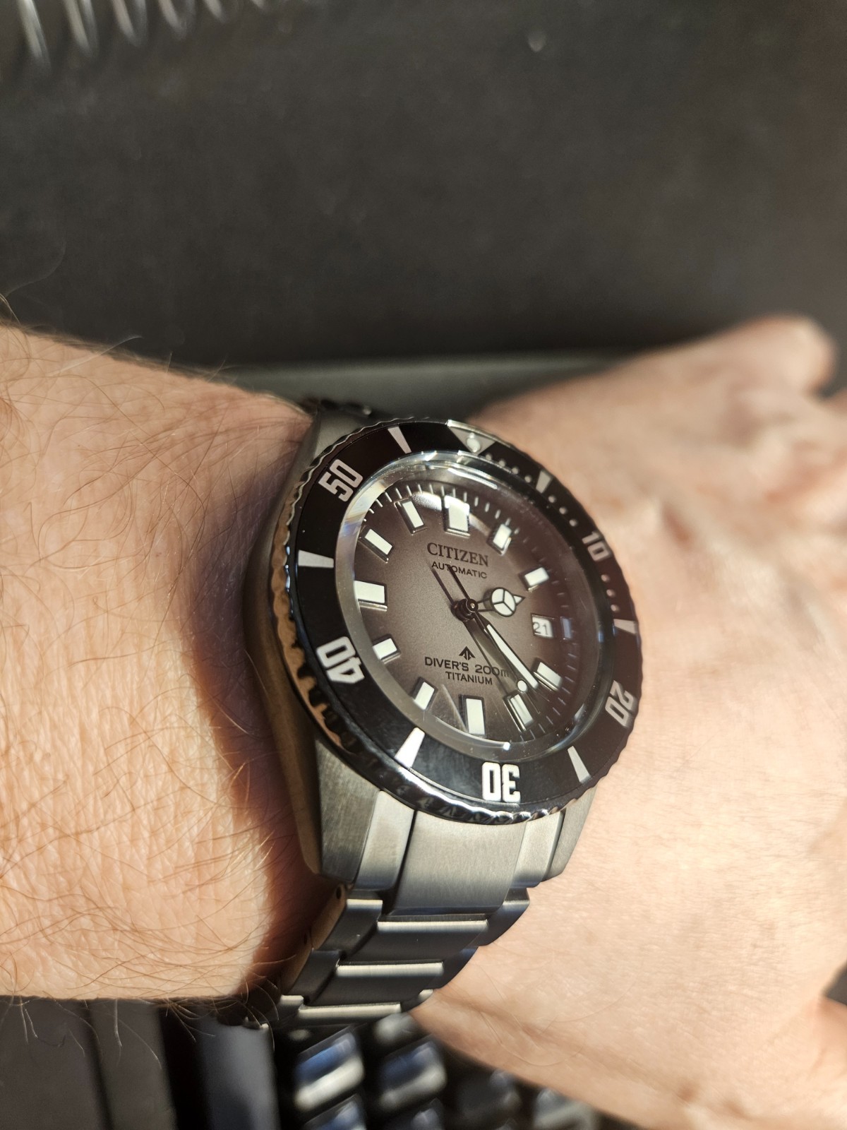 Citizen Promaster Dive Automatic Gray Dial Men's … - image 8