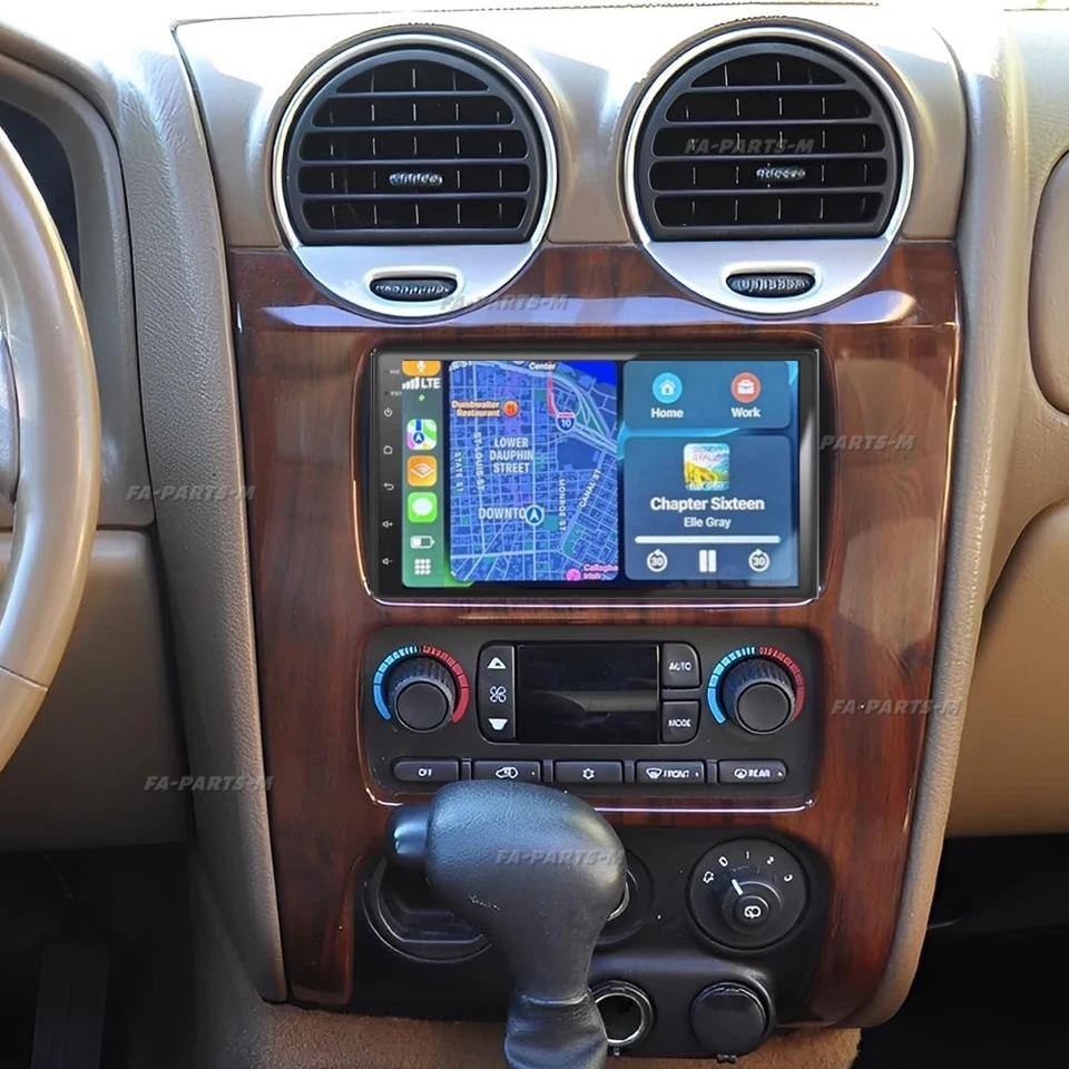 For 2002-2006 GMC Envoy Carplay Car Stereo Radio Android 15 GPS NAVI BT Foto 2 de 4