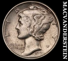 1944 Mercury Dime- Silver- Scarce High Grade Luster No Reserve #J601