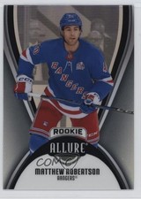 2025-26 Upper Deck Allure Rookies Black Rainbow Matthew Robertson #113 1pa2