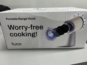 TUCO Hotte portable, ventilateur d'échappement de cuisine de bureau 3 Vitesses, triple filtre