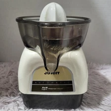 Vintage 70's Juicit SCM Proctor Silex Automatic Juicer J1 - Off White - Tested