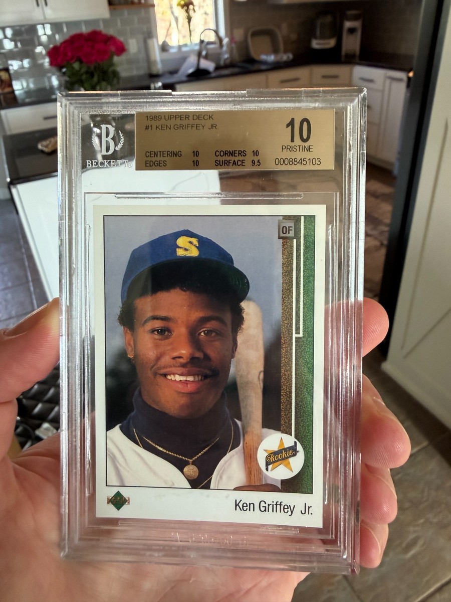 Ken Griffey Jr 1989 Upper Deck Star Rookie #1 BGS 10 Pristine