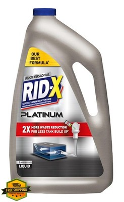 Rid-X Septic Tank Platinum Liquid 48 Fl Oz