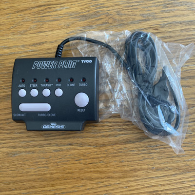 Sega Genesis Power Plug by Tyco Model 1276 Controller Enhancer Turbo Tested