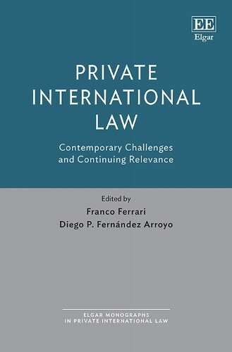 Private International Law - 9781789906899
