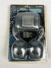 Curtis Portable AM/FM Stereo Radio  Cassette Player-Package Damaged